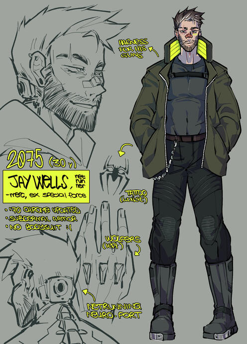 J J